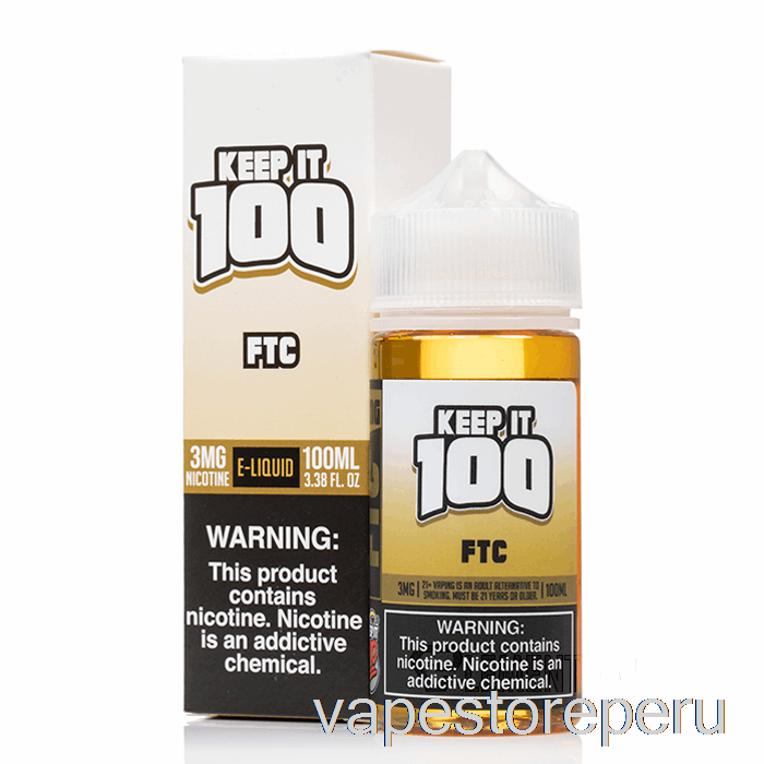 Vape Smoke Ftc - Mantenlo 100 E-líquido - 100ml 6mg